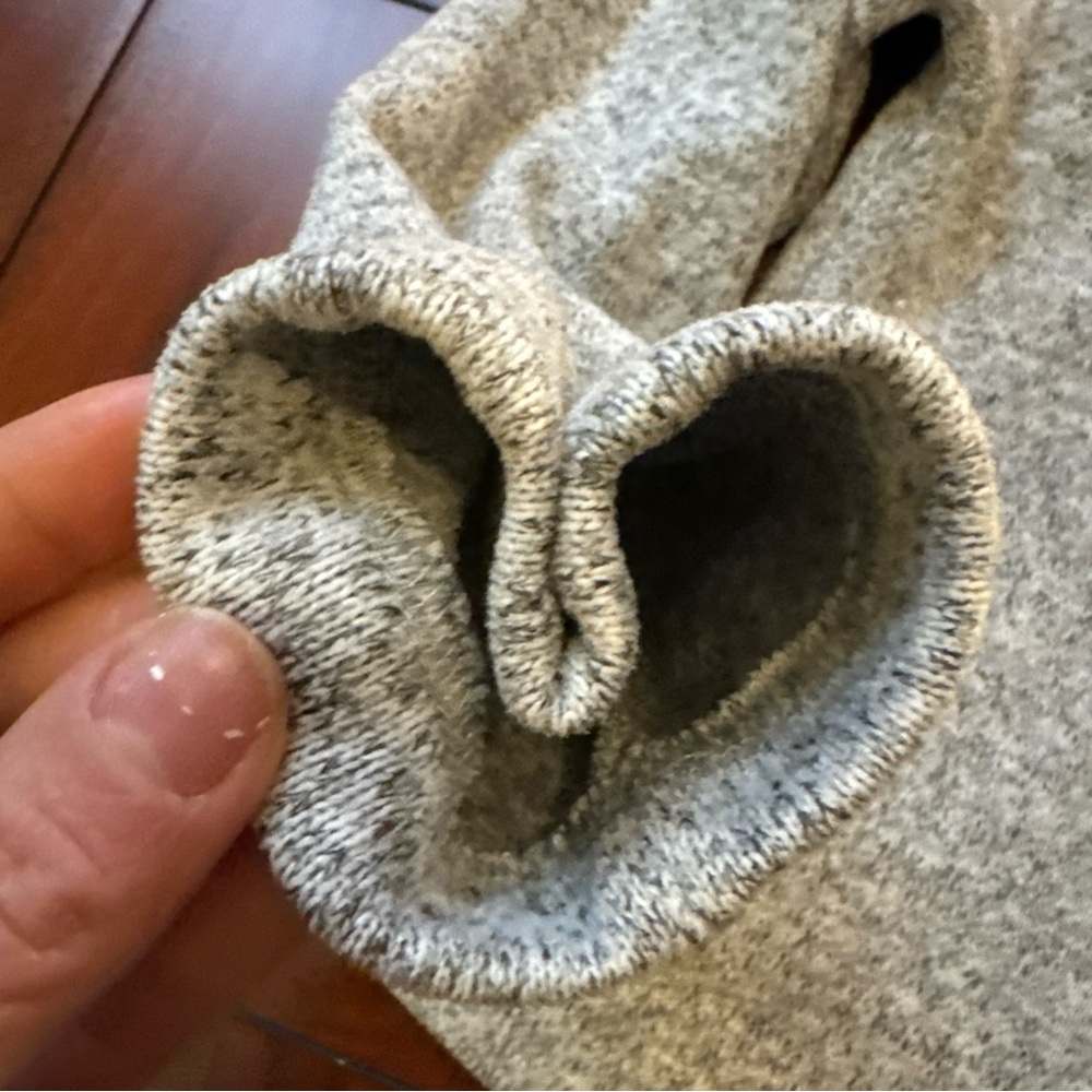 Fabletics Women’s Pullover Half Zip Cropped Grey … - image 7